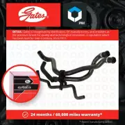 Heater Hose fits RENAULT CLIO Mk2 1.6 98 to 05 Coolant Gates 7700834888 Quality
