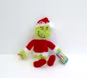 Aurora Dr. Seuss The Grinch 12" Fuzzy Plush Stuck On You Grinch Window Clinger