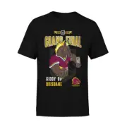 Brisbane Broncos NRL 2023 Tidwell Grand Final T Shirt Kids Size 8-14!