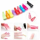 Nail Wrap Soak Off Nail Art Soak Off Cap Clips Toe Pedicure Gel Polish Remover