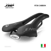 Selle SMP VT30 CARBON Saddle : VELVET TOUCH BLACK - MADE IN iTALY!