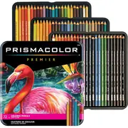 72 Prismacolor Premier Colour Pencils Tin Soft Core Artists