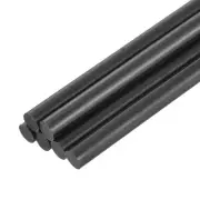 Mini Hot Glue Sticks for Glue Gun 0.27-inch x 8-inch Black 6pcs