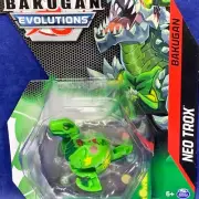 New - NEO TROX - Bakugan EVOLUTIONS Figure POP-OPEN BAKU-ACTION Green