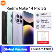 Xiaomi Redmi Note 14 Pro 5G Smartphone Dimensity7300-Ultra 12GB+512G,6.67" 120Hz