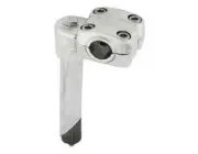 VINTAGE 4" LONG ALLOY BMX STYLE BICYCLE STEM (QUILL DIAMETER 22.2MM) IN CHROME.