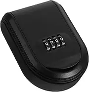 HEATSHAKING Box Wall Mounted Key Lock Box with Resettable Combination for Outdoor Use Secure Key Storage and Safe Design