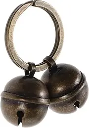 ROMISBABA 1set Pet Collar Bells for Dogs and Cats Wear-resistant Decorative Accessories Lightweight Compact Design Vintage Bells for Pet Projects for Indoor and Outdoor Use