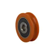 High Quality 6*29*8mm Orange U-shape Bearing Wheel For Door Window Drawer Pulley