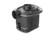 Intex Quickfill Portable Battery Air Pump w Nozzles for Inflatable Pool Toys