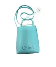 Adjustable shoulder strap single shoulder bag One size Blue