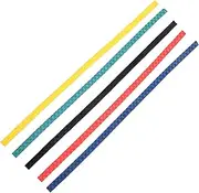 ERINGOGO 5pcs Heat Shrink Tubing Insulation Sleeve Flexible Handle Covers for Fishing Rods Tennis Rackets Sports Equipment and Static