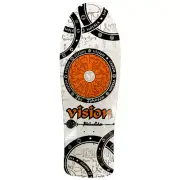 VISION "DOUBLE TAKE" JOE JOHNSON HIEROGLYPHICS DECK - 10.25"X30.75" SLIGHT BLEM