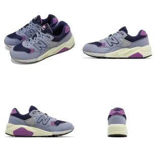 【NEW BALANCE】休閒鞋 580 男鞋 紫 黑 藍莓 緩震 復古 紐巴倫 NB(MT580VB2-D)