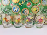 Pokemon Charmander Pikachu Flareon Mew Charmander 4 Glass Set Cup Figure (plush