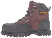 Caterpillar Creston 6 Inch - Oak - Waterproof Composite Toe Work Oak - 7 Wide