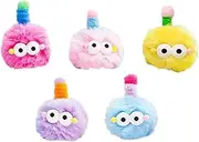 Car Ornaments for Dashboard - Cute Coal Ball Center Console Ornament,Automotive Interior Accessories Plush Dashboard Decoration for Center Console Women Men Trucks RVs Daily Use