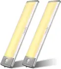 2PC Motion Sensor Light 30 LED under Cabinet Lighting,Motion Sensor Night Light,