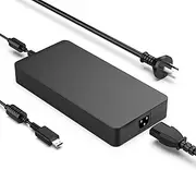 240W USB Tip Charger Compatible with MSI Stealth 17 A16 16 14 AI Studio/Mercedes AMG (13th Gen) GP66 GP76 Leopard GE76 GE66 Raider WE76 CreatorPro Z17 Z16P Z16 X17 A1VFG A1VIG A1VHG A1VGG A1VEG A1VFG