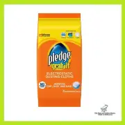 Pledge Grab It Electrostatic Dusting Cloth 20 Pack - Disposable Electrostatic