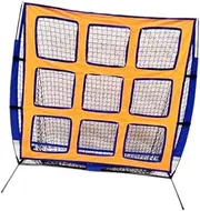 Baseball Net Softball Practice Net 9 Holes Lightweight Throwing Game Pitching Zone Target for Pitching Adults Professional