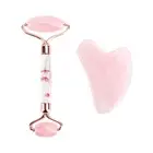 Jade Face Massagers Roller Gua Sha Board Facial Beauty Tool Anti Ageing⏲