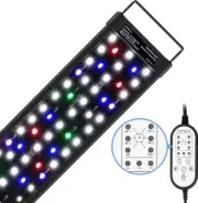 Aquarium Light,14W 24/7 Natural Mode,9 Light Modes(Water Grass Mode & 7 Color...