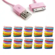 80X 3FT USB SYNC DATA POWER CHARGER CABLE IPHONE 4S IPOD TOUCH CLASSIC NANO IPAD