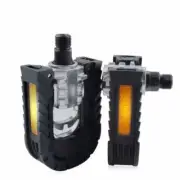 9/16'' Aluminum Folding Bike Pedals Bicycle Foldable Pedals for City Bike
