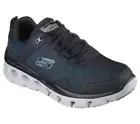 SKECHERS MEN'S GLIDE-STEP FLEX – BLADOS #232327 BLK WIDE FIT