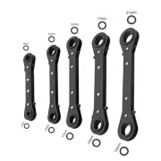 Complete Your Toolkit with the Reliable 621mm Double End Ratcheting Wrench Set
