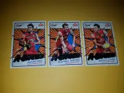 2018 AFL SELECT FOOTY STARS GOLD COAST SUNS A-GRADERS TEAM SET 3 CARDS