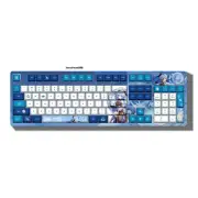 Anime Genshin Impact 104 Keys Mechanical keyboard USB Type-C Outemu Switches New