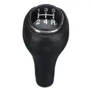 5-Speed Manual Leather Gear Shift Knob Shifter Lever for Ford Focus MK1 1998-2005 Black