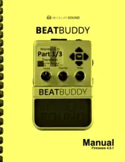 Singular Sound Beat Buddy Owner's Manual Firmware 4.01