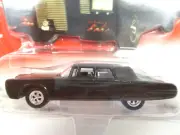 JOHNNY LIGHTNING THE GREEN HORNET BLACK BEAUTY - CHRYSLER IMPERIAL RUBBER TIRES