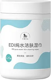 Folpus Wet Wipes Skin Cleansing Wipes 120 Count Supplies Toilet Wipe Home Lightweight Face Wipe Portable Wet Tissue for Elderly Kids