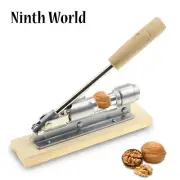 Nut Cracker Manual Stainless Steel Mechanical Sheller Walnut Nutcracker Opener