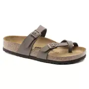 Birkenstock Mayari Birkibuc Sandals, Style# 0071061, Size W8/ M6/ EU 39, Mocha