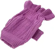 COLLBATH Pet Puppy Cat Sweater Turtleneck Winter Garment Knitted Dog Clothing Adorable Pet Decor Easy to Use