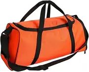 Gym Bag, Travel Duffel Bag, Adjustable Shoulder Strap Lightweight with Shoe Compartment Portable Carry on Bag Weekender Bag, Orange