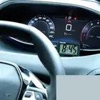 Small Self-Adhesive Car Electronic Desk Clock LCD Digital,