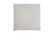 Society Home Decorative Cushion Polyester Quilt Detail Throw Pillow 50x50cm