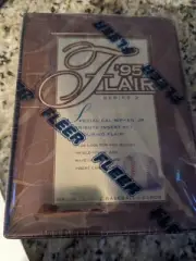1995 FLEER FLAIR SERIES 2 BASEBALL BOX NEW FACTORY SEAL IN ORIGINAL SHRINK WRAP