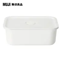 在飛比找PChome24h購物優惠-【MUJI 無印良品】聚丙烯密閉式便當盒/長方形/325ml