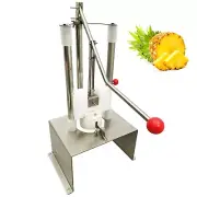 85mm Manual Pineapple Slicer Stainless Steel Cutter Fruit Corer Peeler Remover