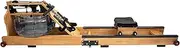 Foldable Wooden Water Rowing Machine With Adjustable Resistance