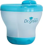 Abaodam 1pc Milk Powder Box Four Grid Formula Case Travel Storage Case Milk Powder Dispenser Milk Powder Dispenser Formula Dispenser Outdoor Milk Powder Dispenser, 10X10cm, Blue