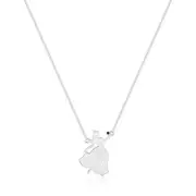 Disney Couture Kingdom Beauty and the Beast Belle Enchanted Rose Necklace