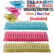 500X Waterproof Heat Shrink Butt Wire Splice Connectors Crimp Terminal Kit Set